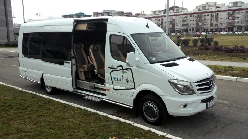 prevoz putnika srbija minibus mercedes 519 cdi